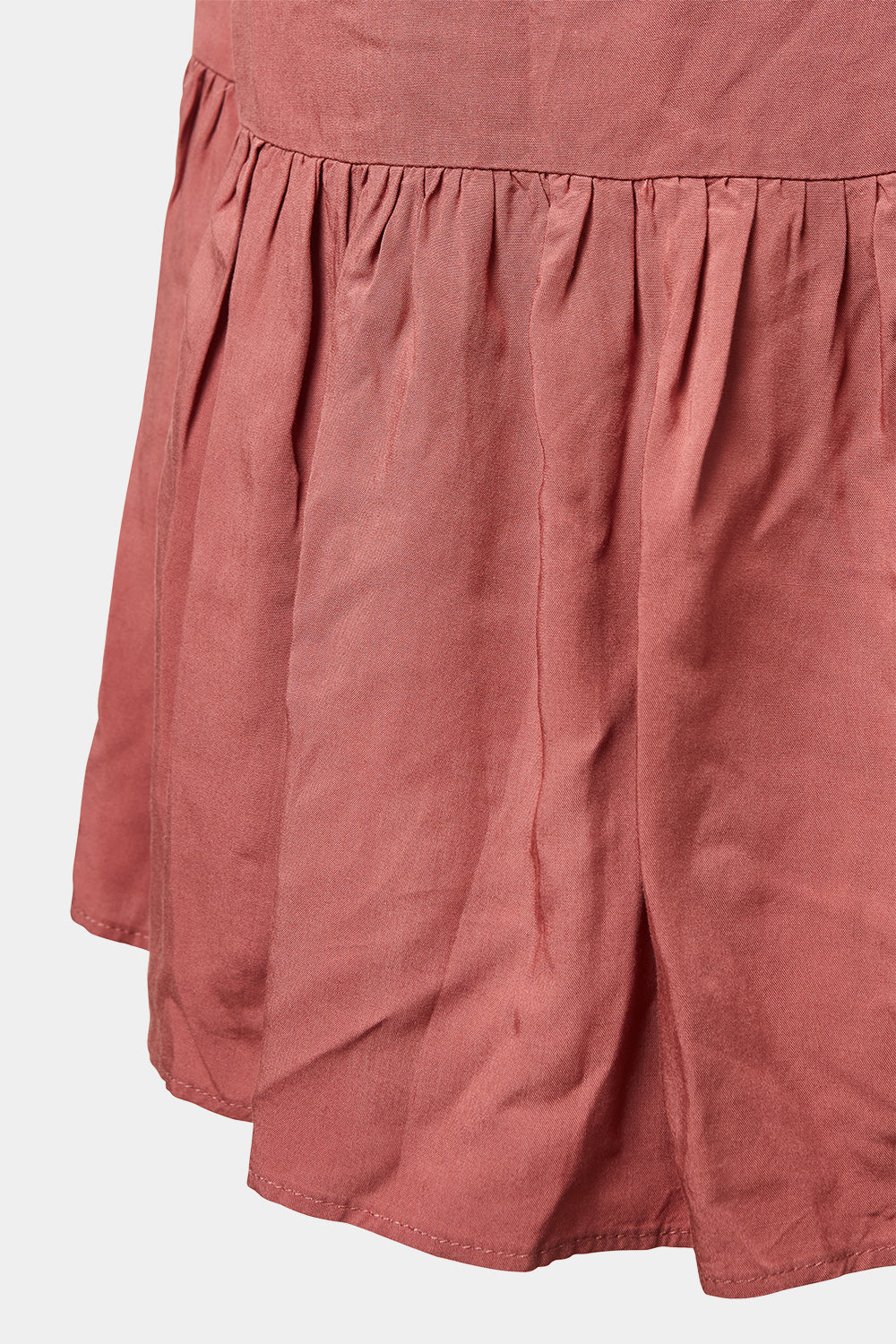 SABENA Rust Frill Shirt Dress
