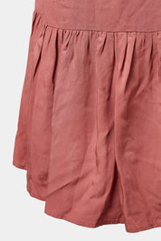 SABENA Rust Frill Shirt Dress
