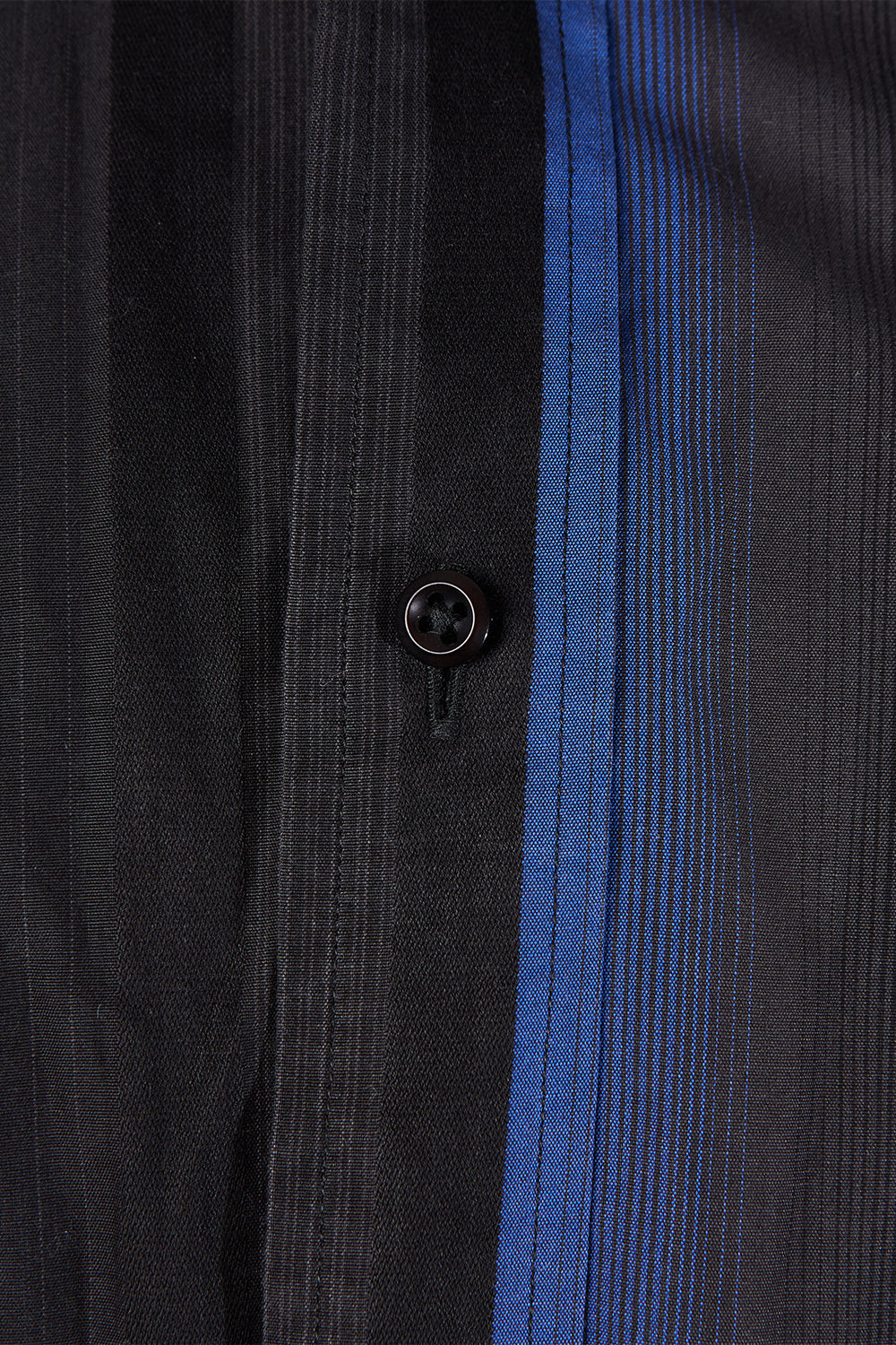David Smith Blue and Black Button Down Shirt