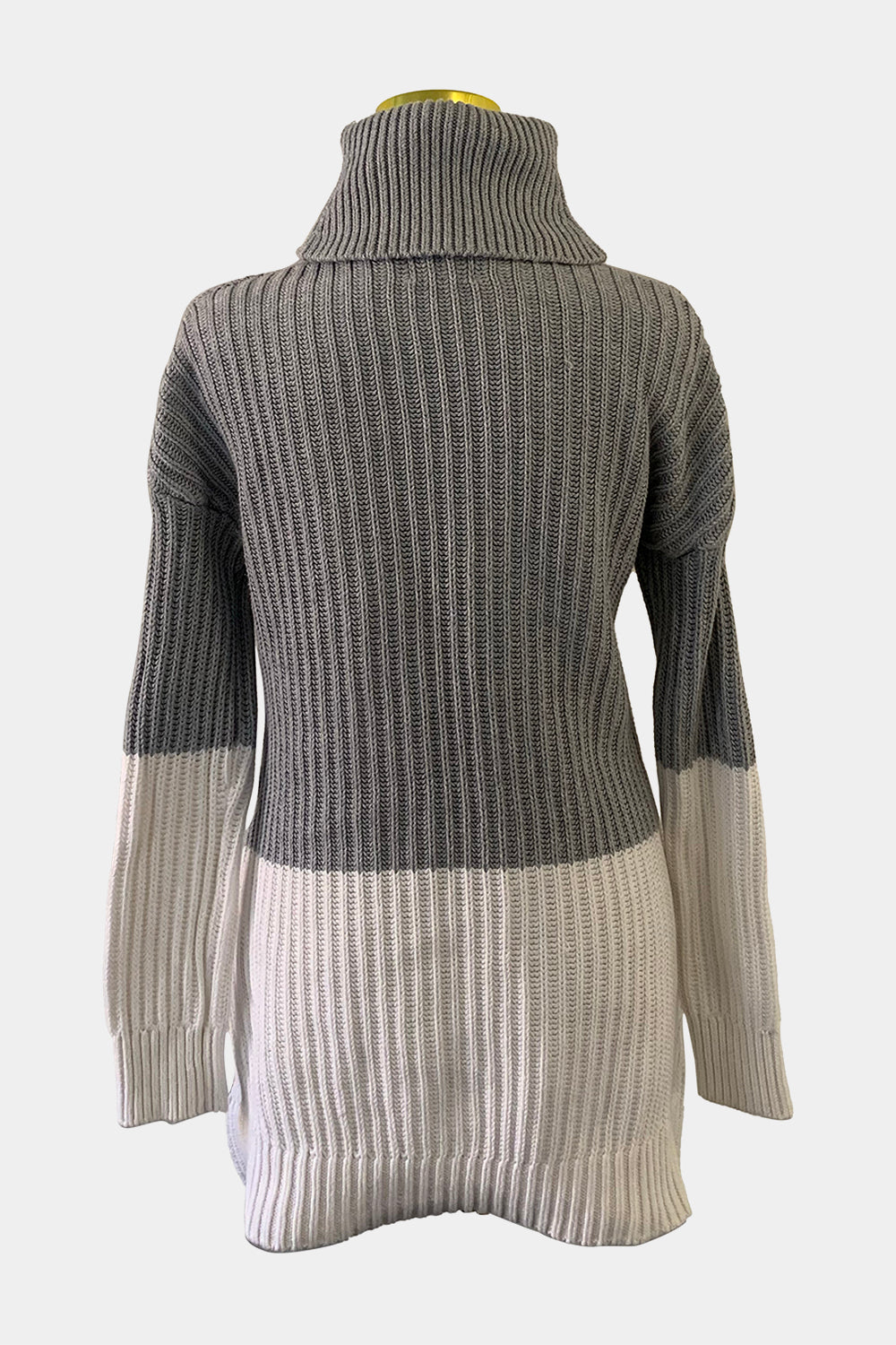 Seed Heritage  Grey And White Jumper