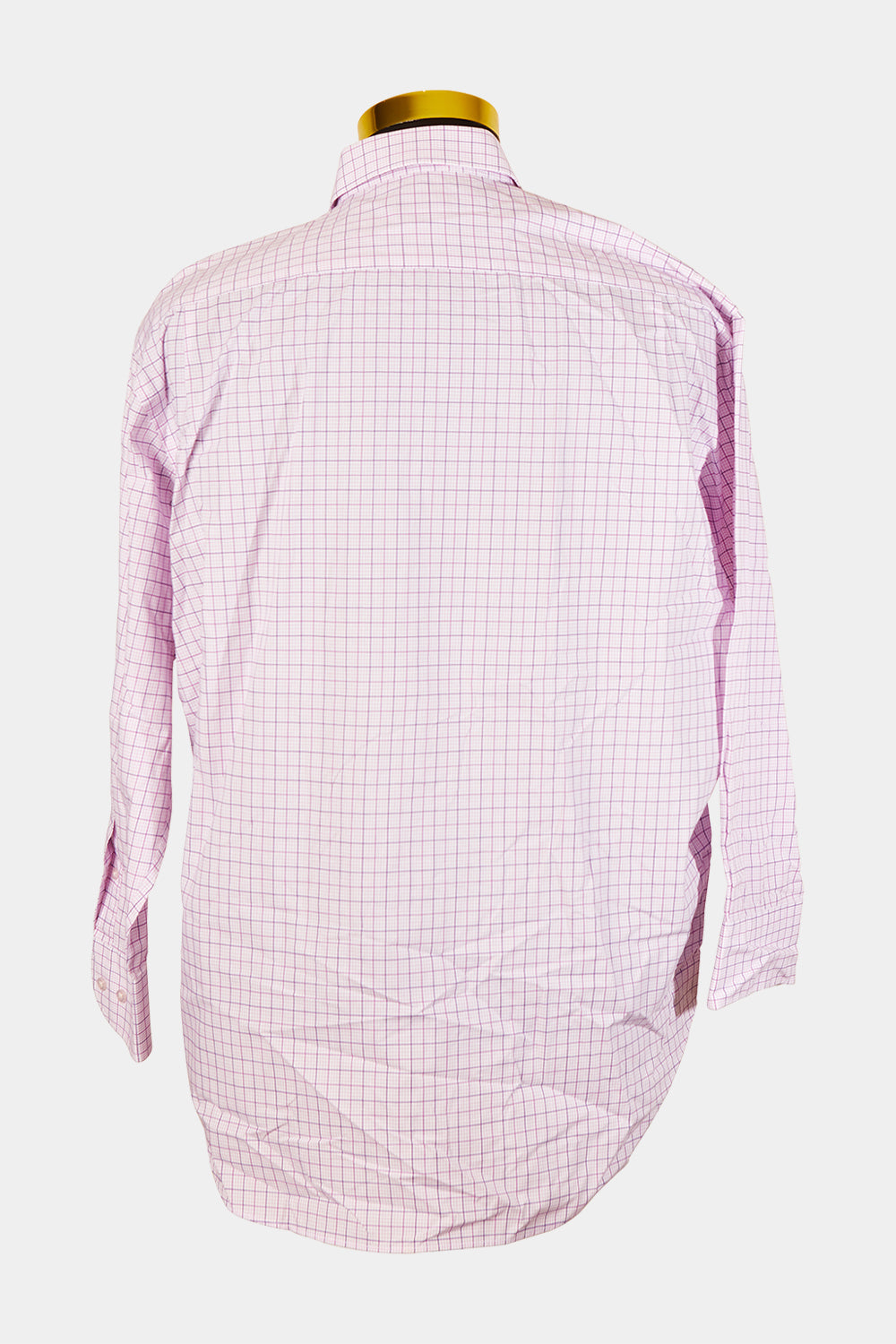 Van Heusen Pink Purple and White Pattern Button Down Shirt