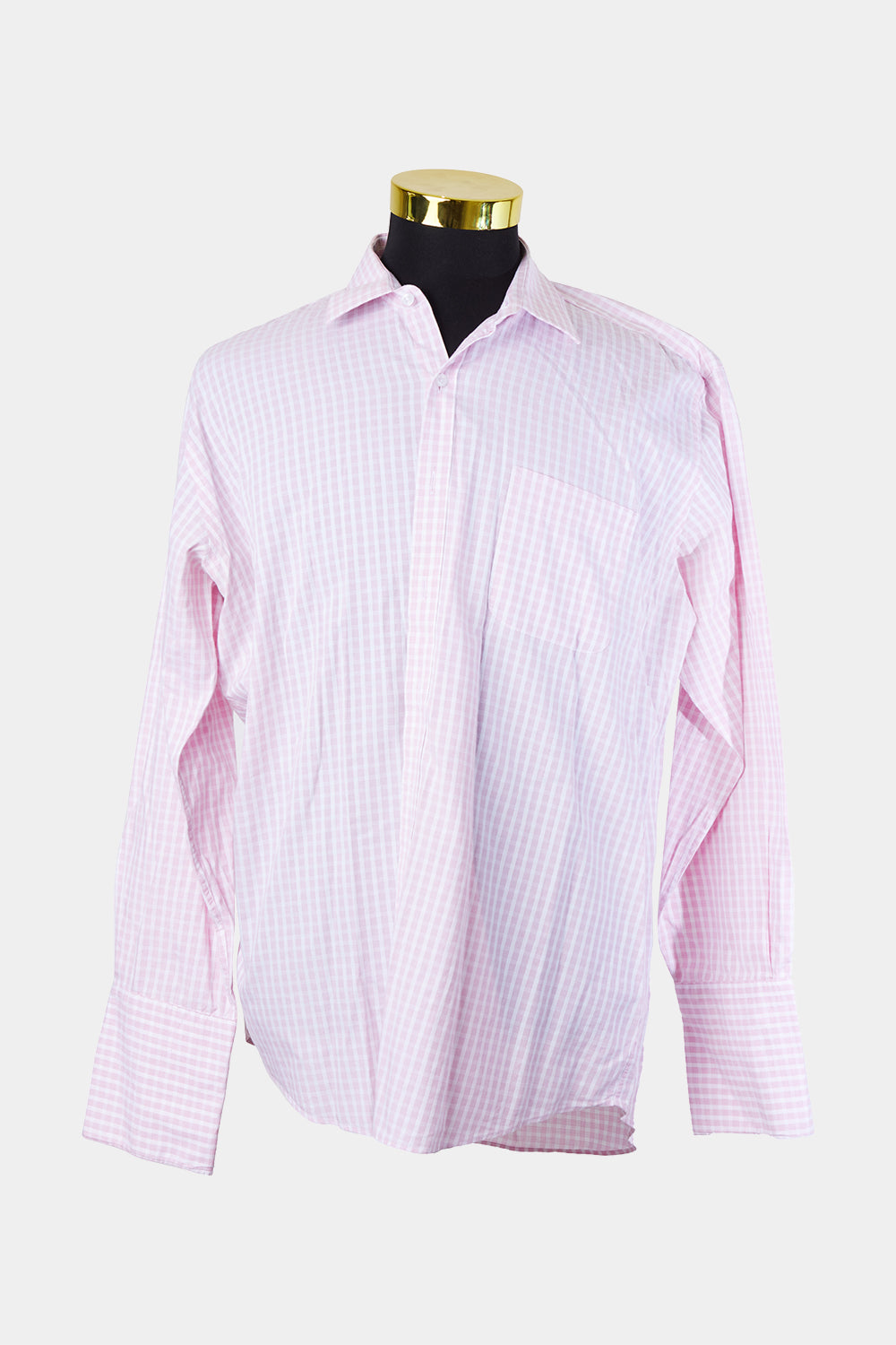 Van Heusen Pink and White Classic Fit Button Down Shirt