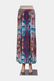 Mink Pink Pink, Purple, Multi Split Front Midi Skirt