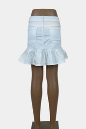 Seed Heritage White Denim Skirt
