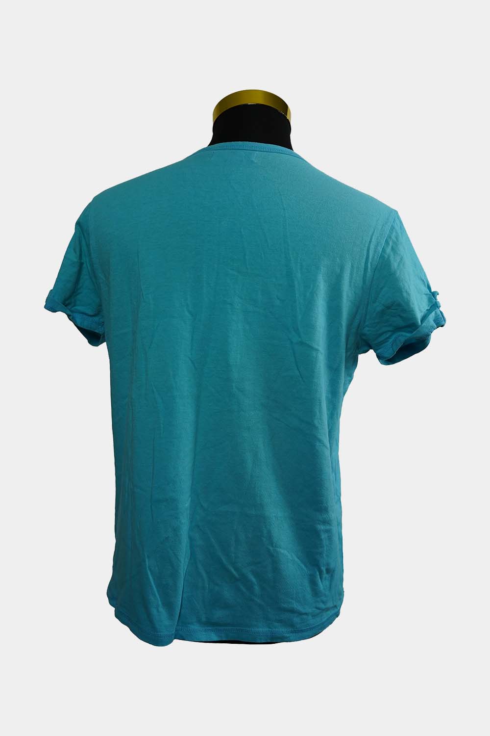 BLAQ Blue V-Neck T-Shirt