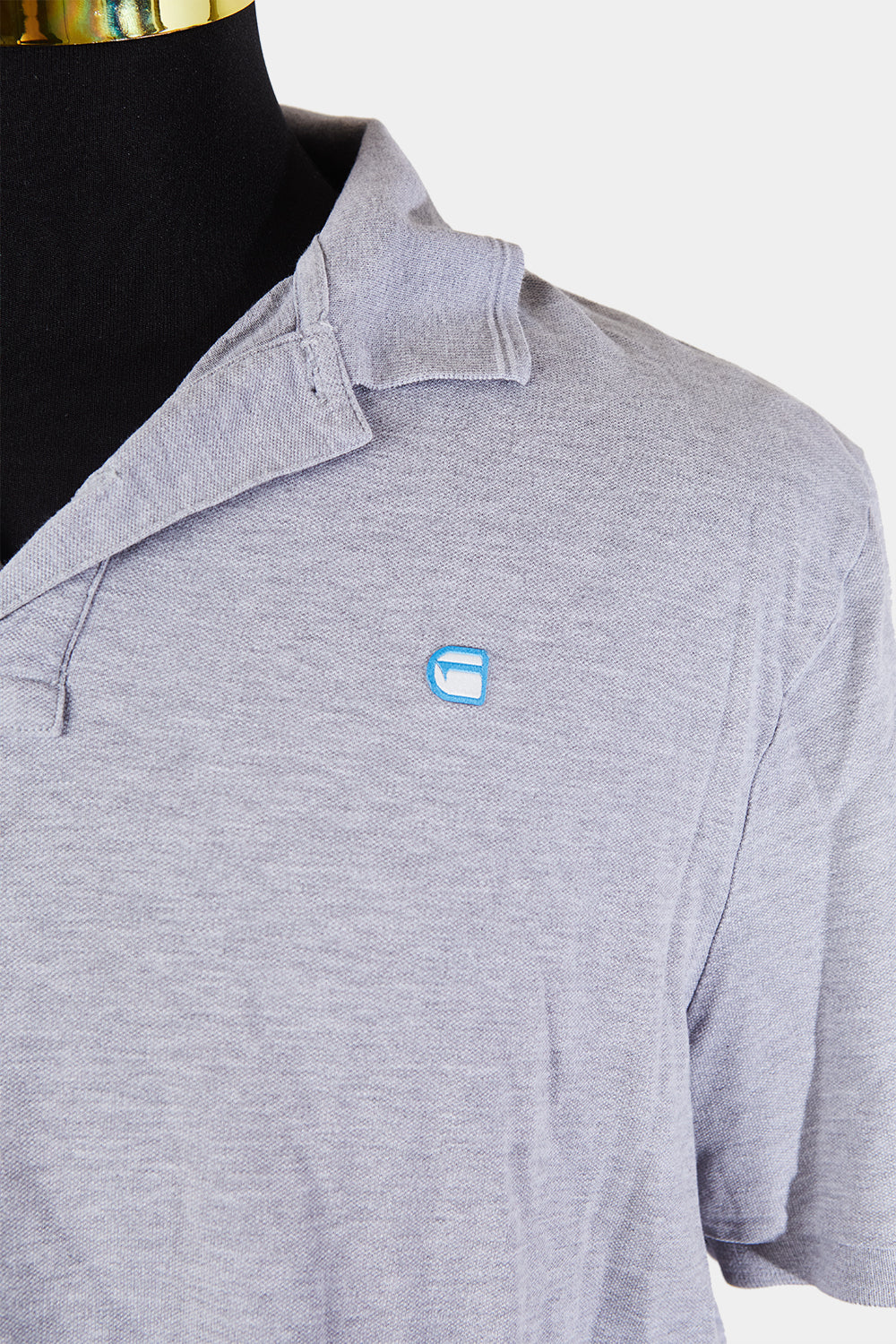 G Star Raw Grey Polo T Shirt