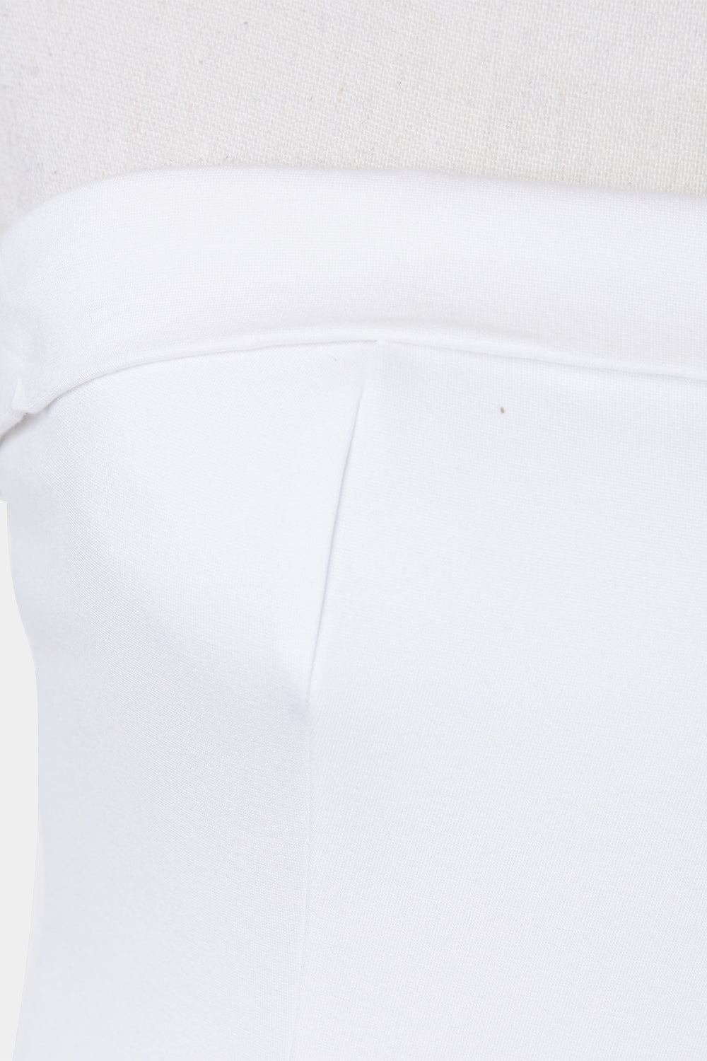 Beginning Boutique White Strapless Dress