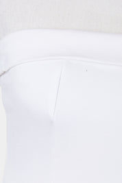 Beginning Boutique White Strapless Dress