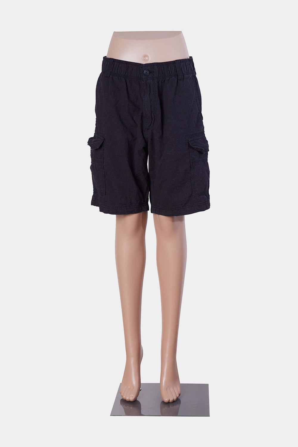 TRADERS Black Cargo Shorts