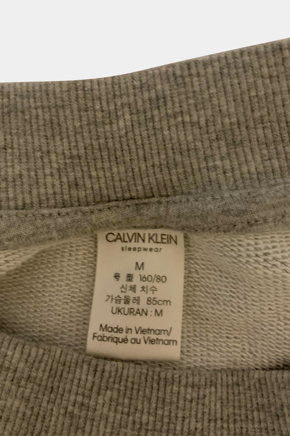 Calvin Klein Grey Sweatshirt
