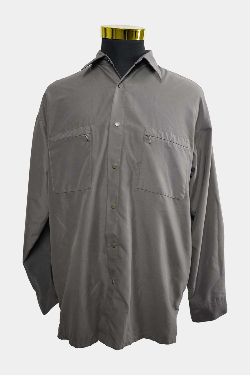 Le Shirt Grey Button Down Shirt