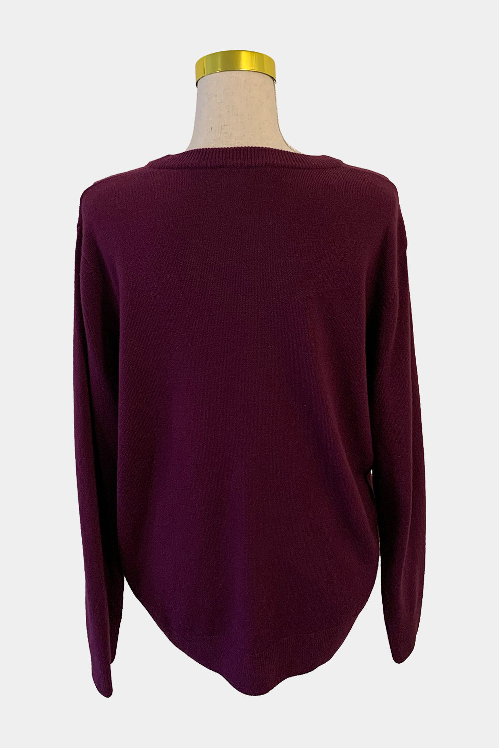 JILLIAN Purple Sweater