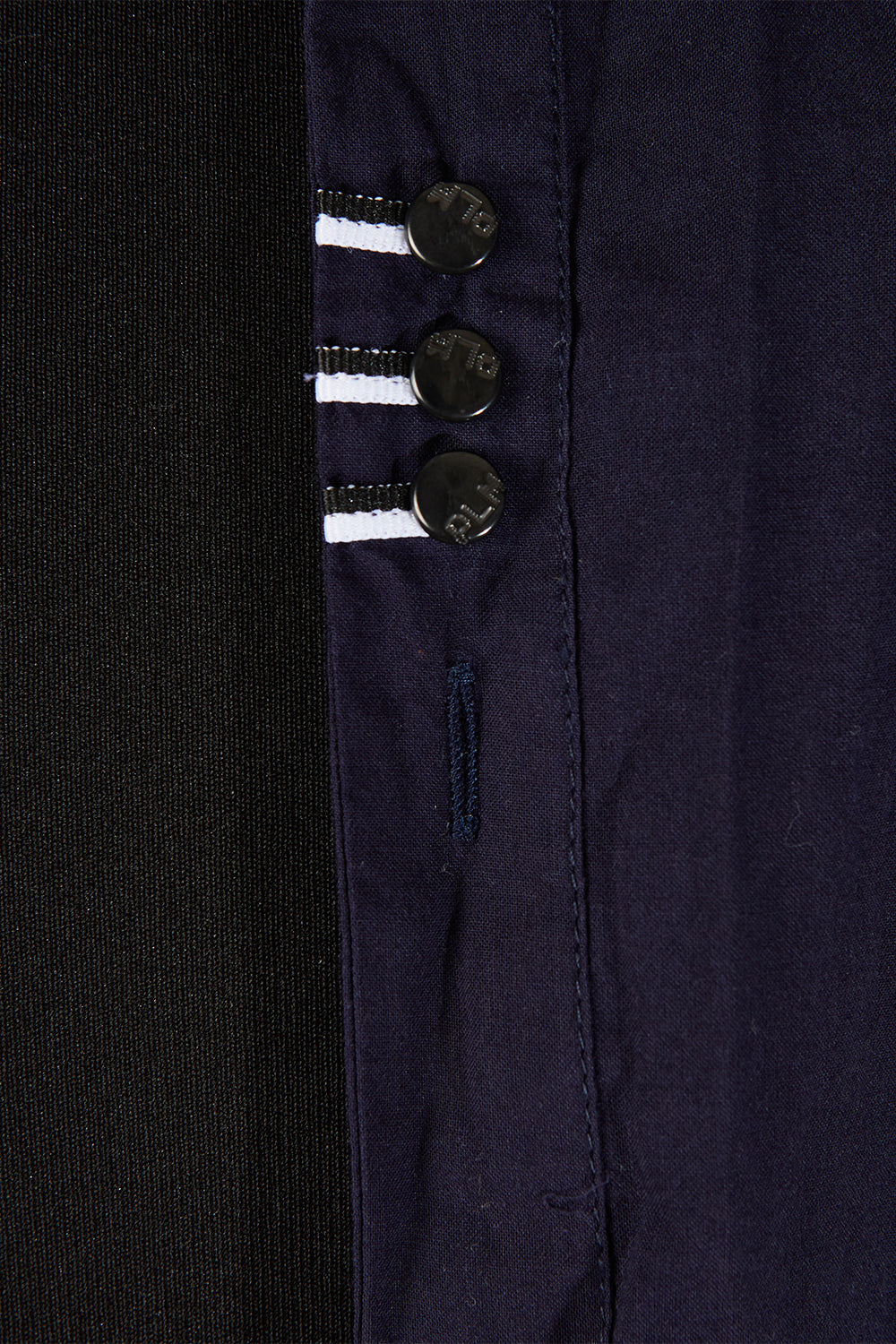 Polim Pier Navy Short Sleeve Button Down Shirt