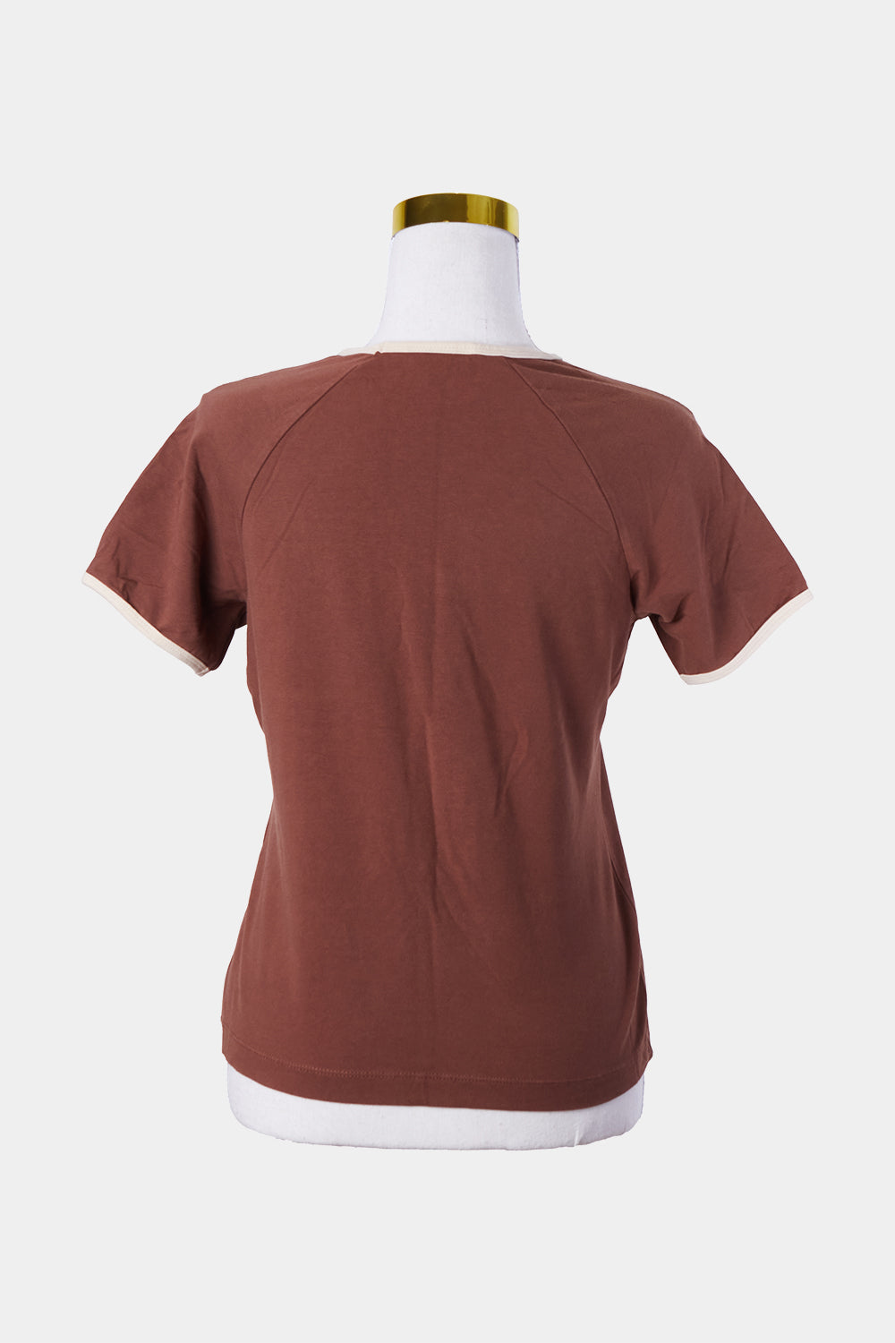 PUMA Brown Retro Print Stretch T Shit