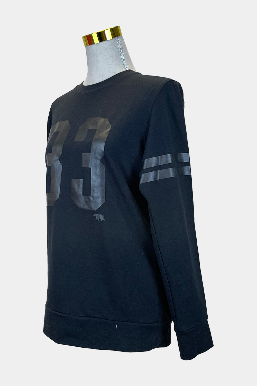Running Bare Black Long Sleeve Tee