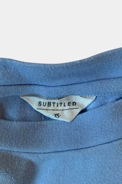 SUBTITLED Blue Tshirt