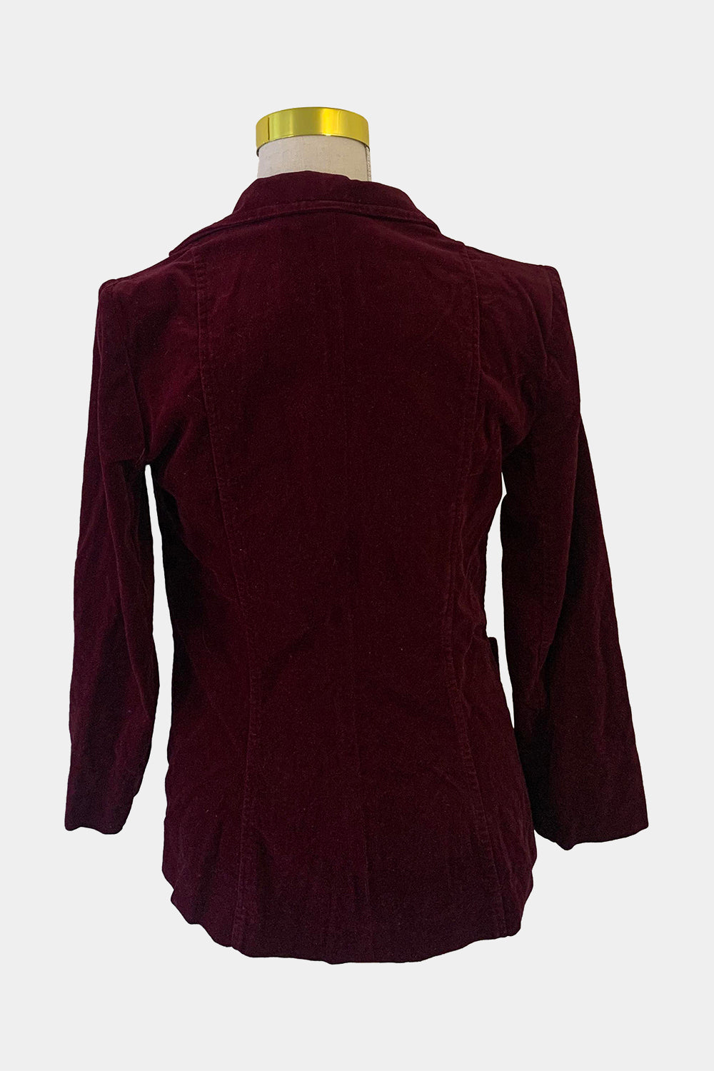 Van Dyke Burgundy Blazer