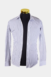 Jack London Navy Stripe Button Down Shirt