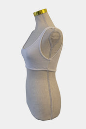 South St White Bralette Crop