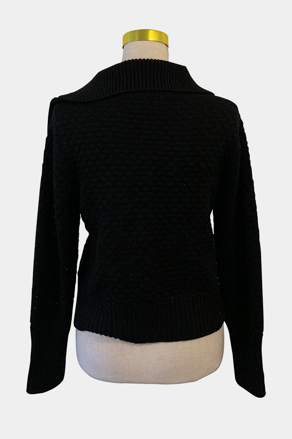 Brown Sugar Black Cardigan