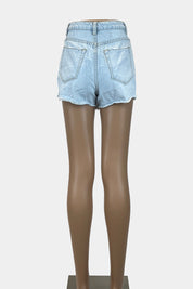SUPRE Light Blue Denim Shorts
