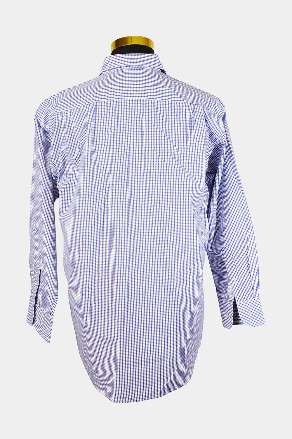 Van Heusen Blue White Pattern Button Down Shirt