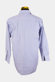 Van Heusen Blue White Pattern Button Down Shirt