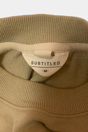 SUBTITLED Khaki Jumper
