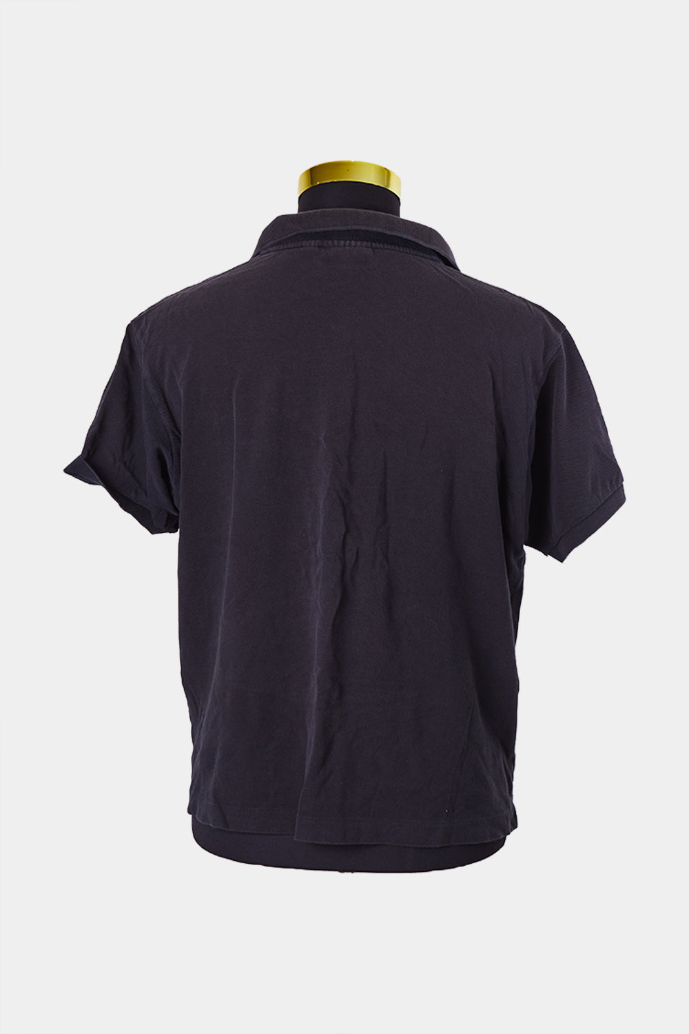 LACOSTE Black Embroidered Logo Polo Shirt