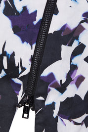 PORTMANS White, Black, Purple Zip Detail Pencil Skirt