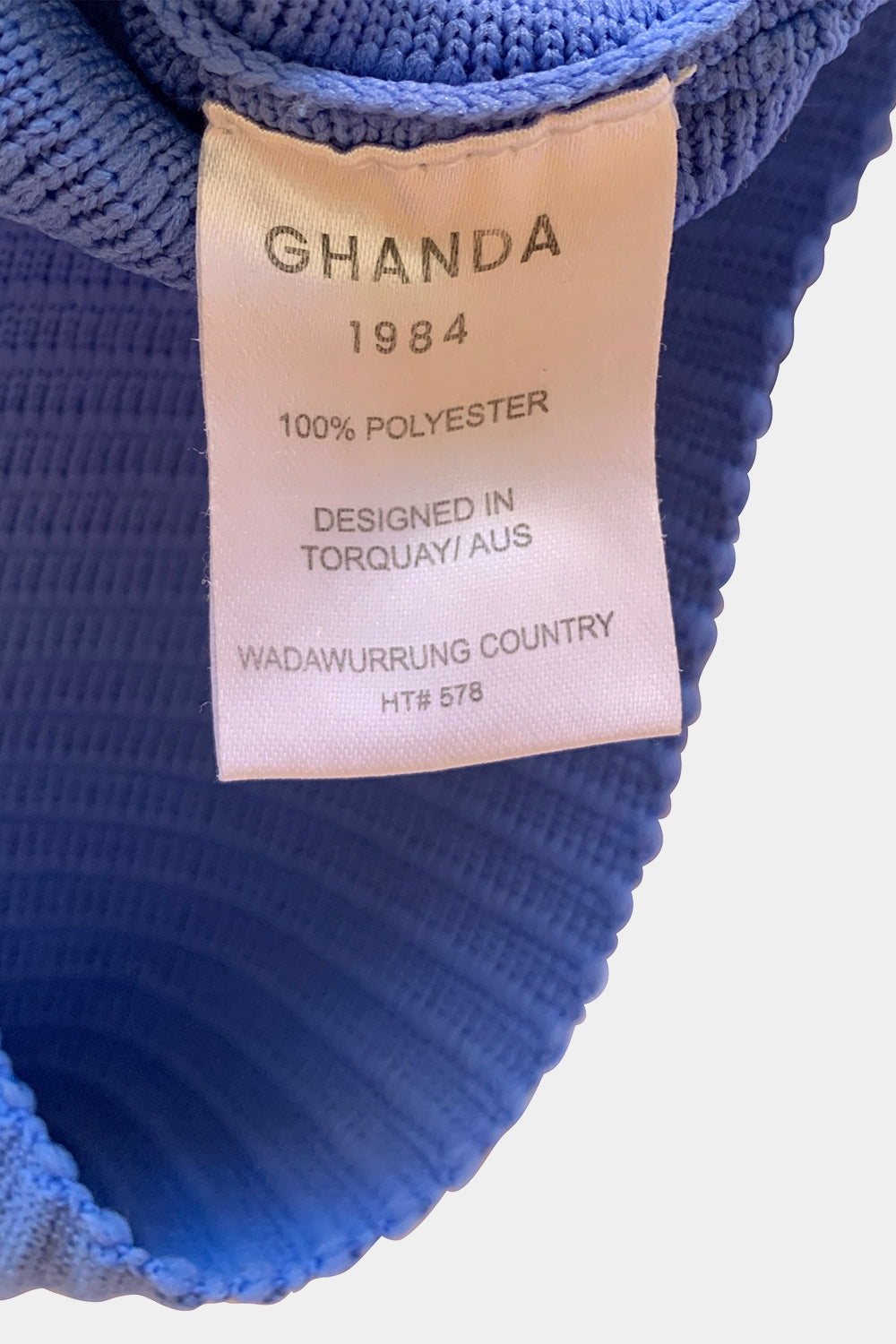 GHANDA Blue Top