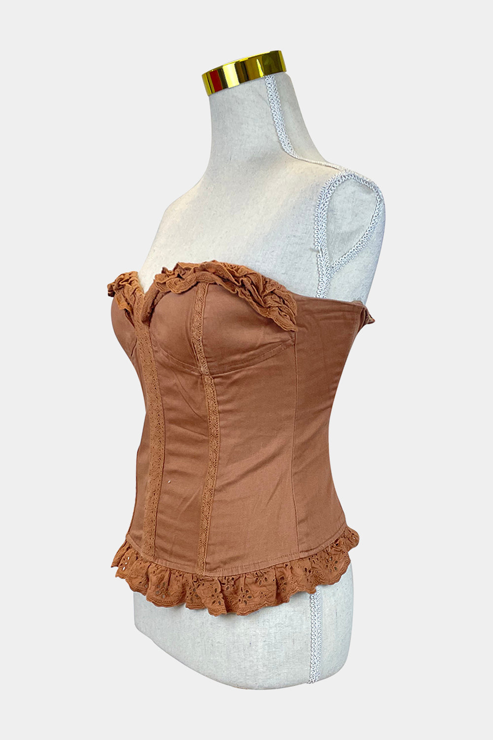 BARDOT Brown Corset
