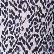 DECJUBA Light Pink and Black Cheetah Print Long Sleeve Top