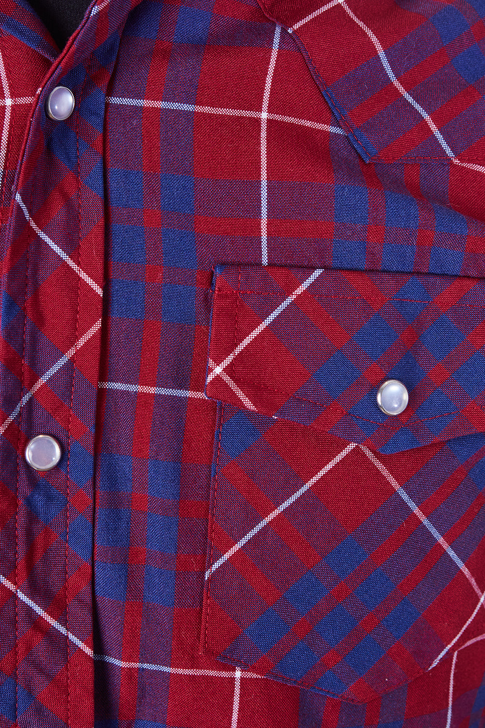 Nana Judy Red Plaid Button Down Shirt