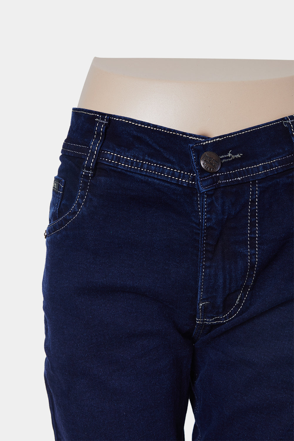 Diesel Industry Dark Blue Wash Mid Rise Skinny Jeans