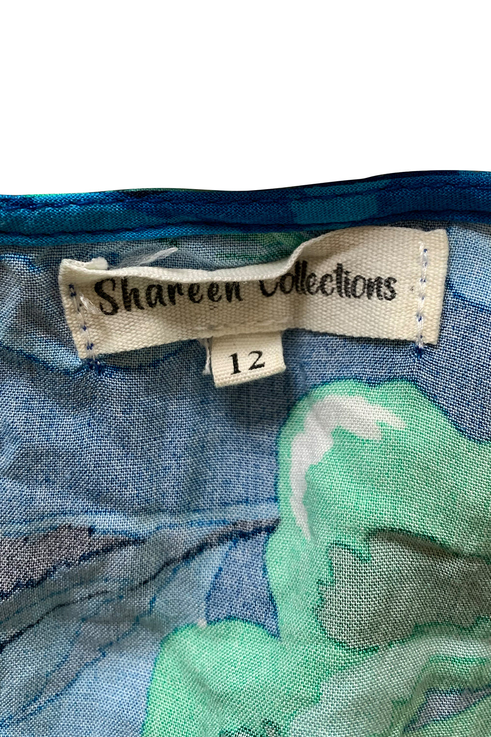 Shareen Collections Blue Dress Circular Clothing Co. Shareen Collections Blue Dress Circular Clothing Co.