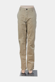 POLITIX Tan Killah Slim Tapered Fit Chino