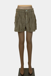 GLASSONS Brown Cord Shorts