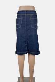 TRENERY Denim Midi Skirt