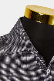 Bell And Barnett Black and White Pattern Button Down Shirt