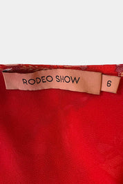 Rodeo Show Red Dress