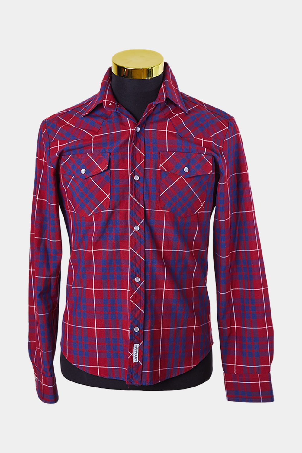Nana Judy Red Plaid Button Down Shirt