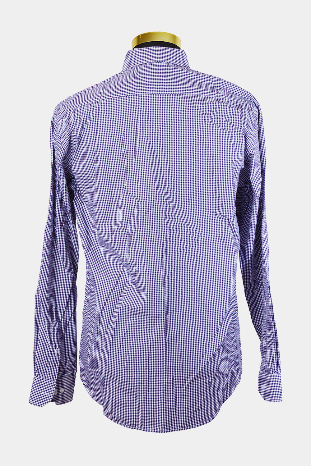Bell And Barnett Navy and White Tailored Fit Button Down Shirt