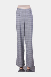 REVIEW Black and White Herringbone High Waisted Pants