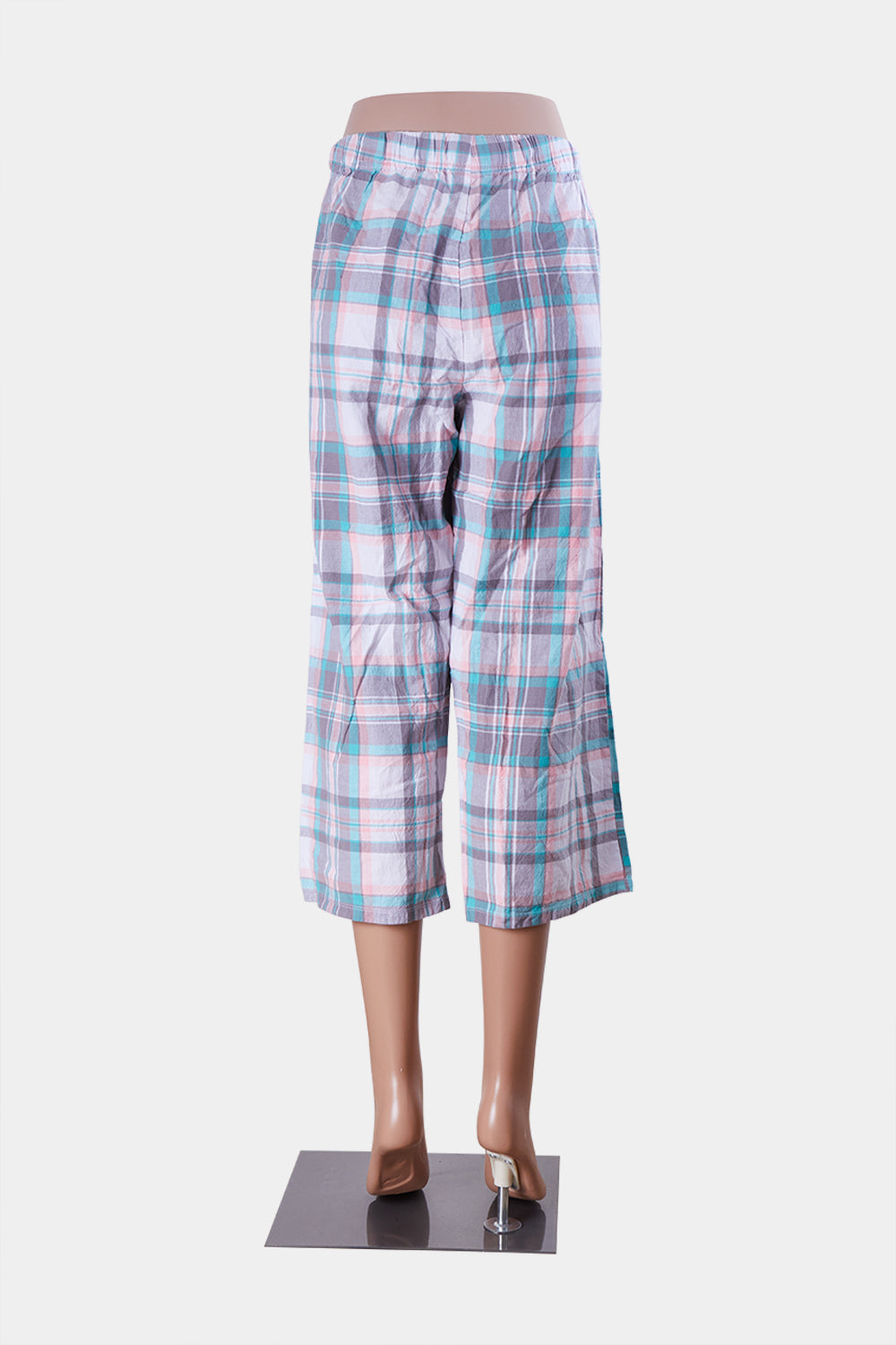 Edited Sleep Grey Pink and Green Pyjama Pant