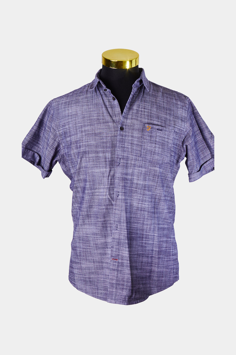 Farah Vintage Blue Short Sleeve Button Down shirt