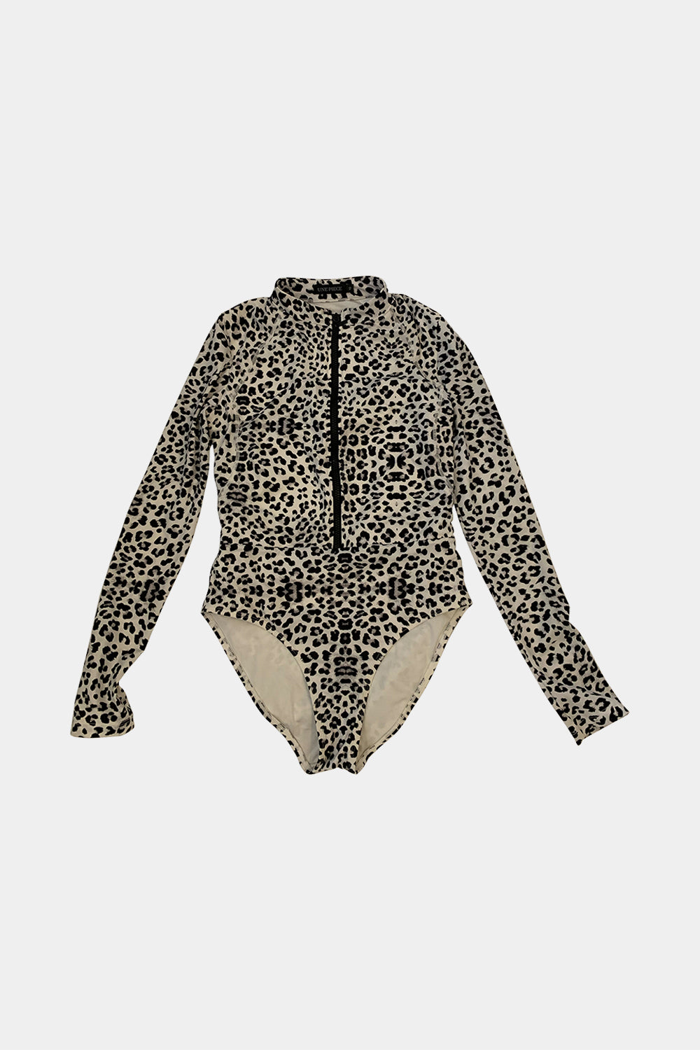 Une Piece White Bathing Suit