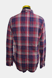 G-star Raw Red Tartan Button Down Shirt