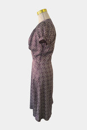 BASQUE Purple Dress
