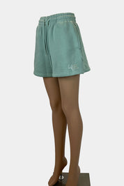 White Fox Mint Lounge Shorts
